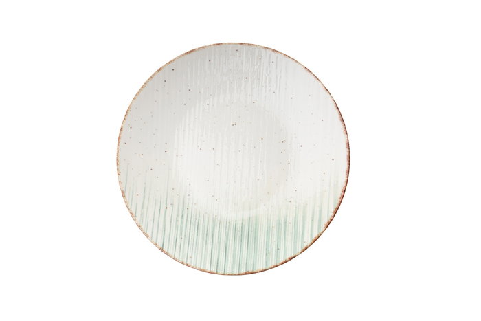 Hermia GBSATN24Y4R319320 Vajilla de Porcelana 24 Piezas Apta Lavavajillas Microondas Elegante Sofisticada Ideal Regalo